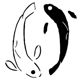 阴阳太极黑白鱼