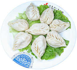 一盘饺子