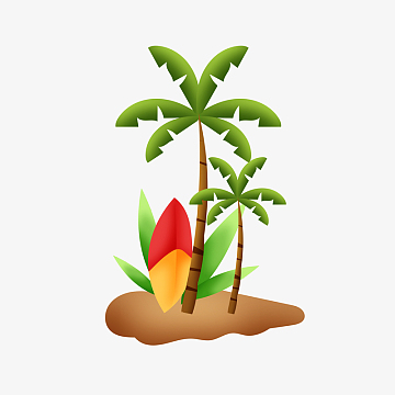 叶png矢量手绘棕榈叶png棕榈叶蓝色蓝叶子png手绘卡通棕榈叶叶子图png