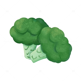 绿色简约健康蔬菜