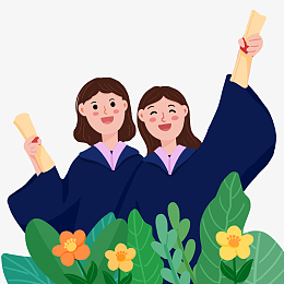 朋友合照毕业季元素