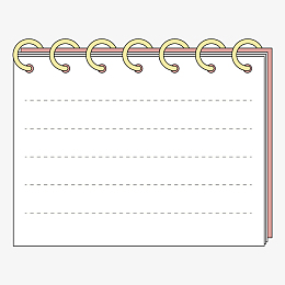 便签本素材_便签本png图片下载_觅元素