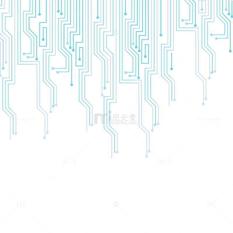 蓝色科技风电路纹理高科技芯片电路板