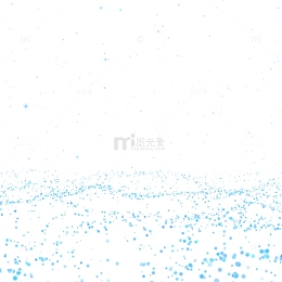 蓝色科技互联网粒子光线特效