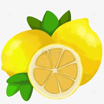 切开的橙子 香橙(2048x2048)psdpng小暑绿色小清新3d卡通西瓜夏季清凉