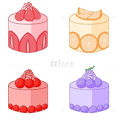 美味水果蛋糕