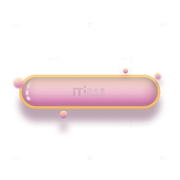 渐变卡通气泡边框PSD