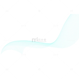 线条,优美,优雅,青绿,手绘