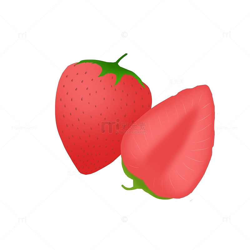夏日水果草莓