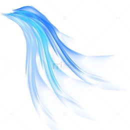 蓝色科技感梦幻流光光效