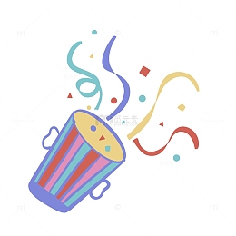 拉炮节日氛围庆祝用品