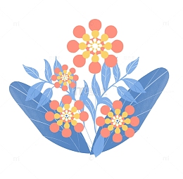 小清新教师节节日手绘花束