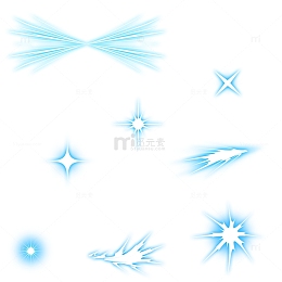 冷光光晕光效游戏特效光