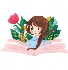 小清新手绘教师节插画