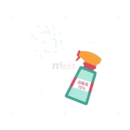 消毒液消毒水防疫隔离病毒