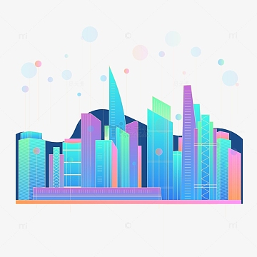 (1000x1000)aipng科技炫彩节日电商促销几何图形装饰(1000x1300)aipng