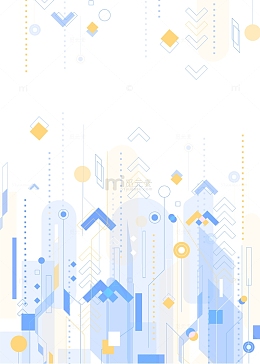 互联网科技箭头上升发展几何背景纹理
