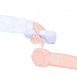 疫情医护体温枪测量体温手腕