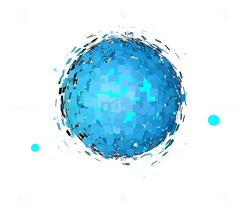 3D球体元素科技感立体素材