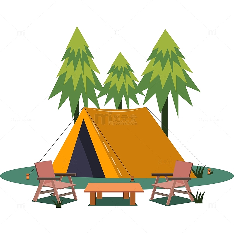 露营出行郊游帐篷野餐