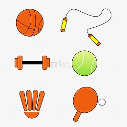 pngpsdpng手绘卡通健身跑步比赛胜.pngaipng蓝色跳跃打羽毛球男孩健.