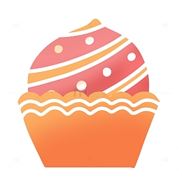 卡通手绘小清新美食甜点插画元素