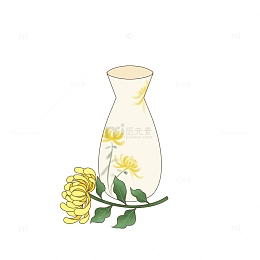 重阳节喝酒赏菊
