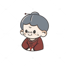 重阳节卡通长辈头像