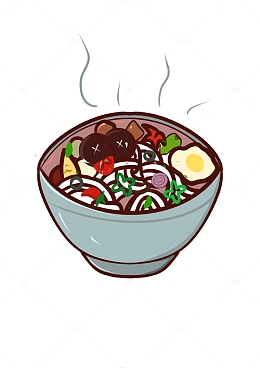 大碗食材面条