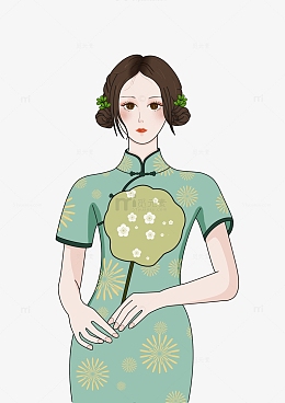 psdpngpng黄色卡通插画建筑优雅小.