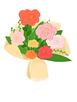 感恩节花束七夕情人节教师节礼物鲜花捧花