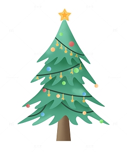 圣诞节装饰节日氛围光球圣诞树