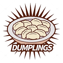 冬至饺子手绘插画新颖插画