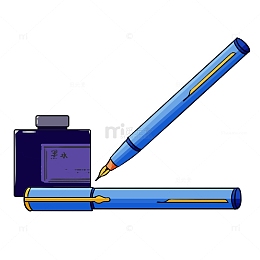 钢笔墨水文具书写钢笔字练字