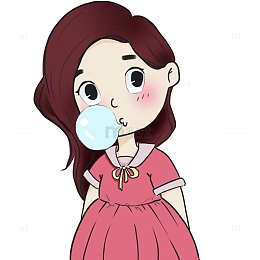 卡通女孩头像