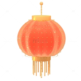 新春C4D灯笼3D立体喜庆电商节日装饰