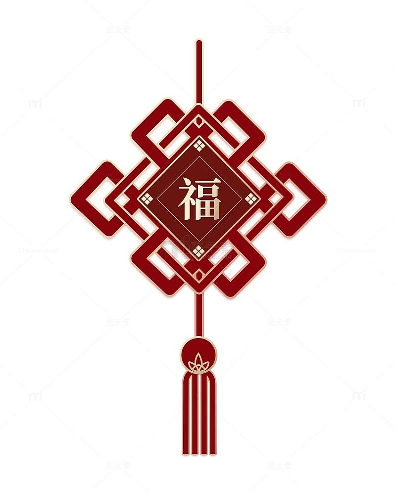 中国结春节元素古典中国风