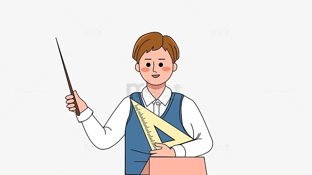 aipng老师插画手绘免扣教师节(1920x1080)aipng小熊卡通手绘(1224x