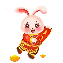 兔年大吉兔子新春新年春节过年元