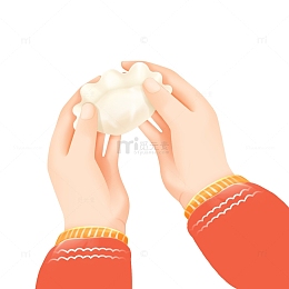 亲手包饺子手绘图