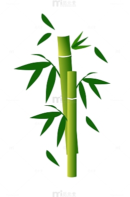 绿色清新竹子