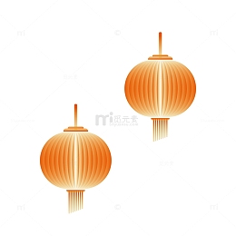 元宵节灯笼元素素材