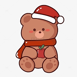 公仔圣诞圣诞节玩偶小熊