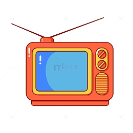 复古怀旧电视机老物件