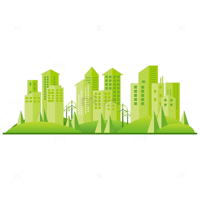 绿色环保能源城市