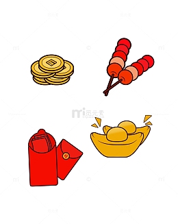 2023新年装饰元素