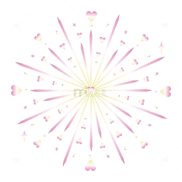 情人节爱心烟花