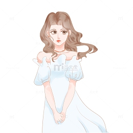 妇女节手绘人物女王节女神节女人手绘