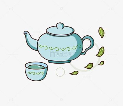 中药养生茶水素材_中药养生茶水图片元素-觅元素