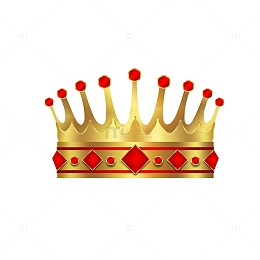 妇女节王冠金色女神皇冠